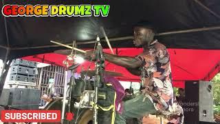 George Drumz On Agyeman Opambour Song Nsuo Ayirime Drum Performance With Diwomere Band