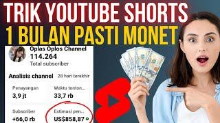 Lakukan Secepatnya‼️3 Cara Tercepat Monetisasi Youtube Shorts, Gak Sampe 1 Bulan Monet