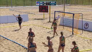 Australia vs Paraguay | Preliminary Round | 2018 IHF Women's Beach Handball World Championship