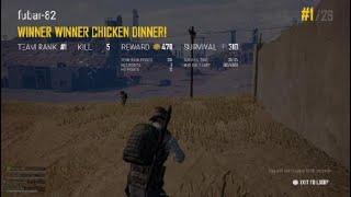 PUBG:  Miramar chicken dinner with our best new random TristaN_ffdp