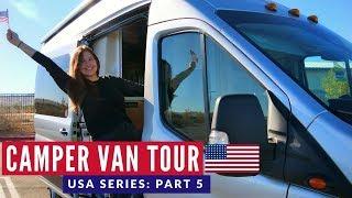 Camper Van Tour & Road Trip | First VANLIFE Experience USA