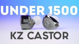 1500ku இவன் தான்THE BEST uh| KZ Castor IEM Review️