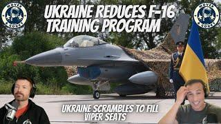 Ukraine Shortens F-16 Pilot Training - US Fighter Pilots Thoughts