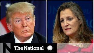 Trump's harsh comments earn Chrystia Freeland compliments