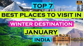 7 Best Place To Visit January In India |  Winter Destination In India #january