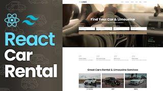 Building a Car Rental App with React and Tailwind CSS | React JS Tutorial