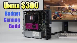 Build A FAST Low-Cost SFF Gaming Pc For Less Than $300!