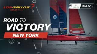 How Spain SailGP Team won in New York // Road To Victory