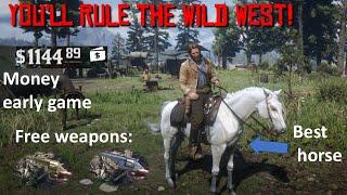 MUST-DO First Steps in Red Dead Redemption 2!