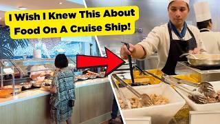 What I wish someone told me about food on a cruise