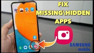 How to Fix Apps Missing/Hidden For All Samsung SmatPhone