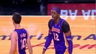 Steve Nash heated exchange with Dwight Howard