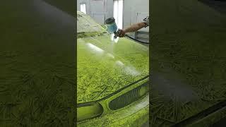 the tidbits of the whole car crystallizer shooting, car painting, car crystallizer, crystallizer