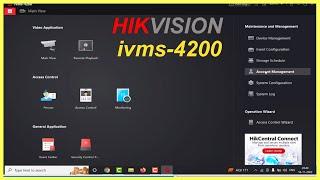 Hikvision IVMS-4200 Full Setup || IVMS-4200 Installation Configuration