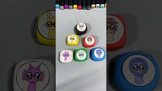 Making blind boxes with clay#clay #sprunki #diy#lego