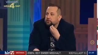 Gulyás vállalja Bayer Zsolt keresztapaságát (Szabadfogás, HírTV)