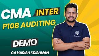 P10B Auditing | DEC 2024 | June 2025 | DEMO VIDEO | CMA INTER