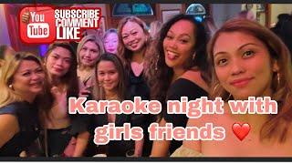 Karaoke night with girls friends //Bebie bhe Baco //filipina lifestyle