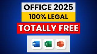  Microsoft Office 2025 – 100% FREE & Legal! | Use MS Office in Your Browser 