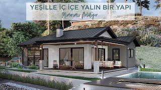 Muhteşem Manzarasıyla Yeşille İç İçe Fethiye Villa Projesi