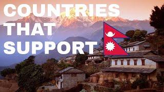  Top 10 Countries that Support Nepal | Includes India China & Pakistan | Yellowstats 