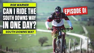 CAN THIS REALLY BE DONE? ATTEMPTING TO RIDE  ALL 100 MILES OF THE SOUTH DOWNS WAY ON MY E BIKE - EP1