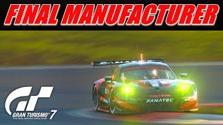 Gran Turismo 7 - GTWS The Final Manufacturer Race