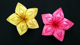 How to make ORIGAMI FLOWER