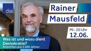 Rainer Mausfeld – Was ist und wozu dient Demokratie? (12.06.24)