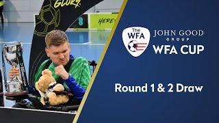 John Good Group WFA Cup Round 1 & 2 Draw