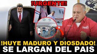 !DESCUBRE PLAN DE MADURO Y DIOSDADO PARA ESCAPAR LO ANTES POSIBLE DE VENEZUELA! EDMUNDO LOS PERDONA!