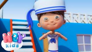 The little sailor dancing ️ | HeyKids Nursery Rhymes | Animaj Kids