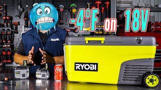 RYOBI 18V Hybrid Cooler Fridge Freezer [12V 18V 120V]