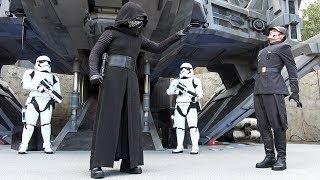 Kylo Ren Arrives to Batuu with First Order - Show in Star Wars: Galaxy's Edge at Walt Disney World