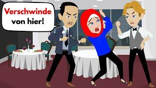 Woman in hijab is bullied in restaurant | Learn German