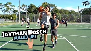 Jaythan Bosch PULLED UP To The Park & GOES 7-1! ..6 Foot NOW!?? 