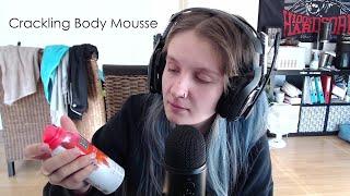 ASMR Tingly Crackling Body Mousse - extrem tingly  | ASMR Nathi | [ GER ]