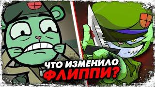 История Флиппи из Flippy Happy tree friends / Vs Flippy: Flipped Out! (мод фнф)