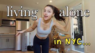 Moving to New York City Alone  MOVING VLOGS ep.1