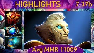 ⭐ 7.37b New Hero Ringmaster |K+A-D - 28 KP - 69%| Support Highlights - Dota 2 Top MMR