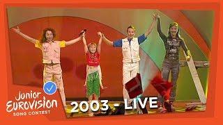 Volha Satsiuk - Tantsuy - Belarus - 2003 Junior Eurovision Song Contesst