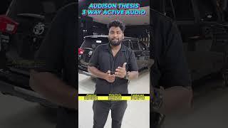 Audison Thesis 3 Way Audio | Highend Car Audio | Professional Car Audio Expert | Car Sense Chennai