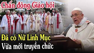 Tin Mới! Bất Ngờ Thánh Lễ Truyền Chức Linh Mục Cho Phụ Nữ - Xin Cầu Nguyện l Đinh Thập Tự Vlog