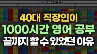 40대 직장인이 하루도 빠짐없이 2시간씩 영어 공부를 할 수 있었던 이유 [인강 수강생 찐 후기]