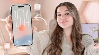 NEW Customisation on iPhone with iOS 26 | clear apps, new lock screen