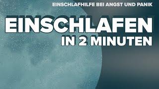 EINSCHLAFEN in 2 MINUTEN (trotz Angst & Panik) [EINSCHLAFMEDITATION / REGEN & DONNER]