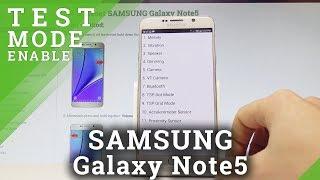 How to Test SAMSUNG Galaxy Note5 - Test Menu / Hardware Test Mode |HardReset.Info