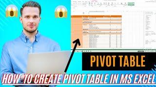 How To Create Pivot Table In MS Excel l #excel #msoffice Use Pivot Table In MS Excel l Pivod Table l