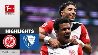 Frankfurt is UNSTOPPABLE! | Eintracht Frankfurt - VfL Bochum | Highlights | Matchday 9 – Bundesliga