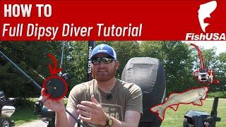 How To Use a Dipsy Diver - Everything You Need To Know To Setup a Dipsy Diver For Walleye Fishing